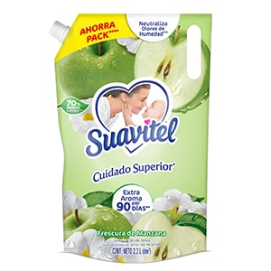 Suavitel Cuidado Superior Frescura de Manzana Doypack 2.3L